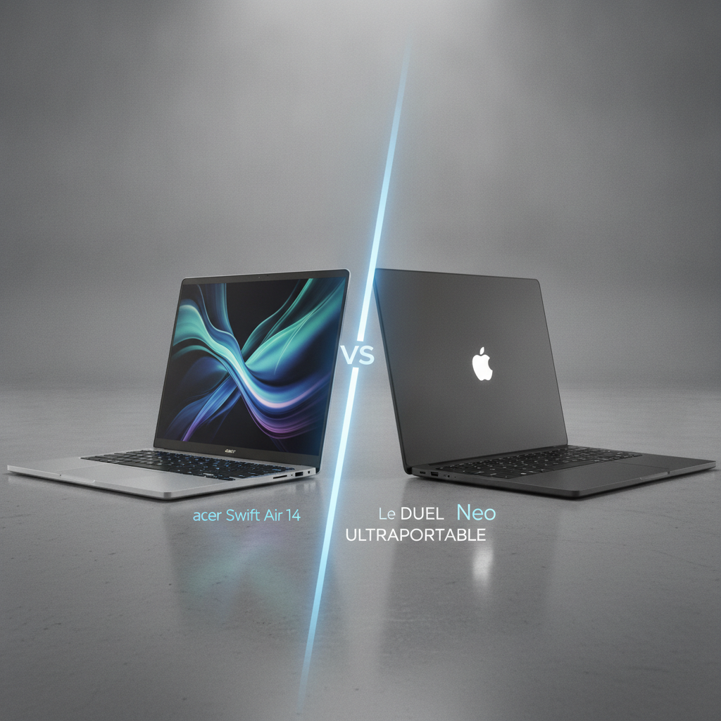 Acer Swift Air 14 vs MacBook Neo : le duel ultraportable