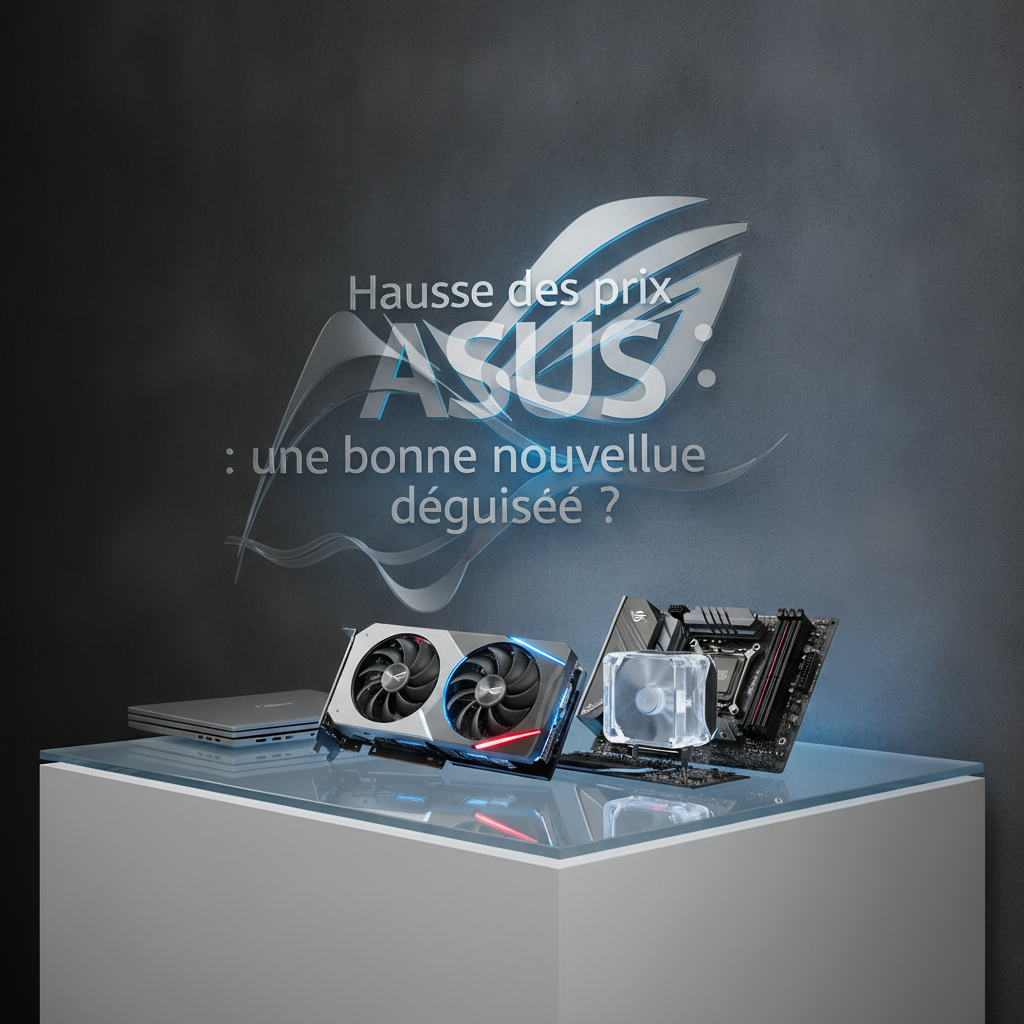 Hausse des prix ASUS : une bonne nouvelle déguisée ?