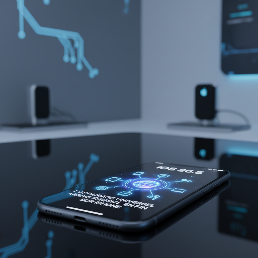 iOS 26.5 : L'appairage universel arrive enfin sur iPhone