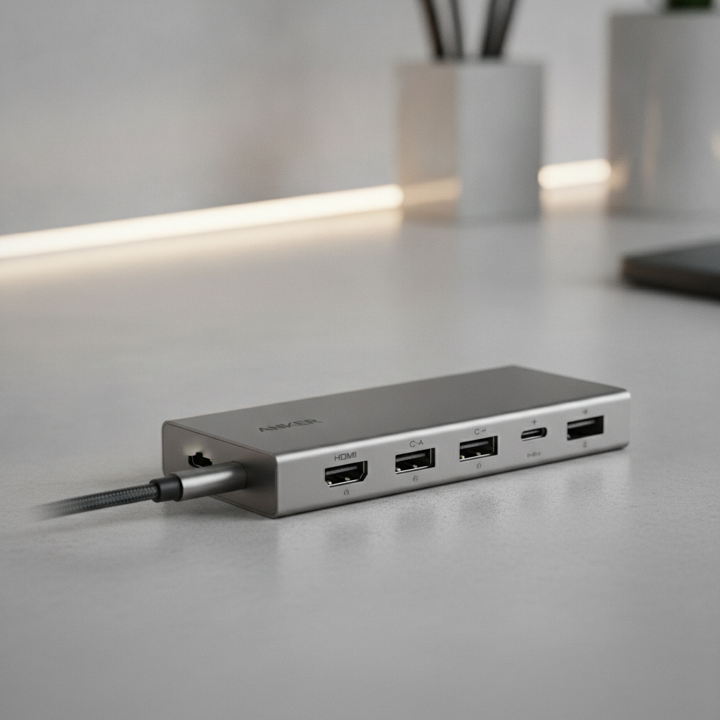 Hub USB-C Anker 8-en-1 PowerExpand