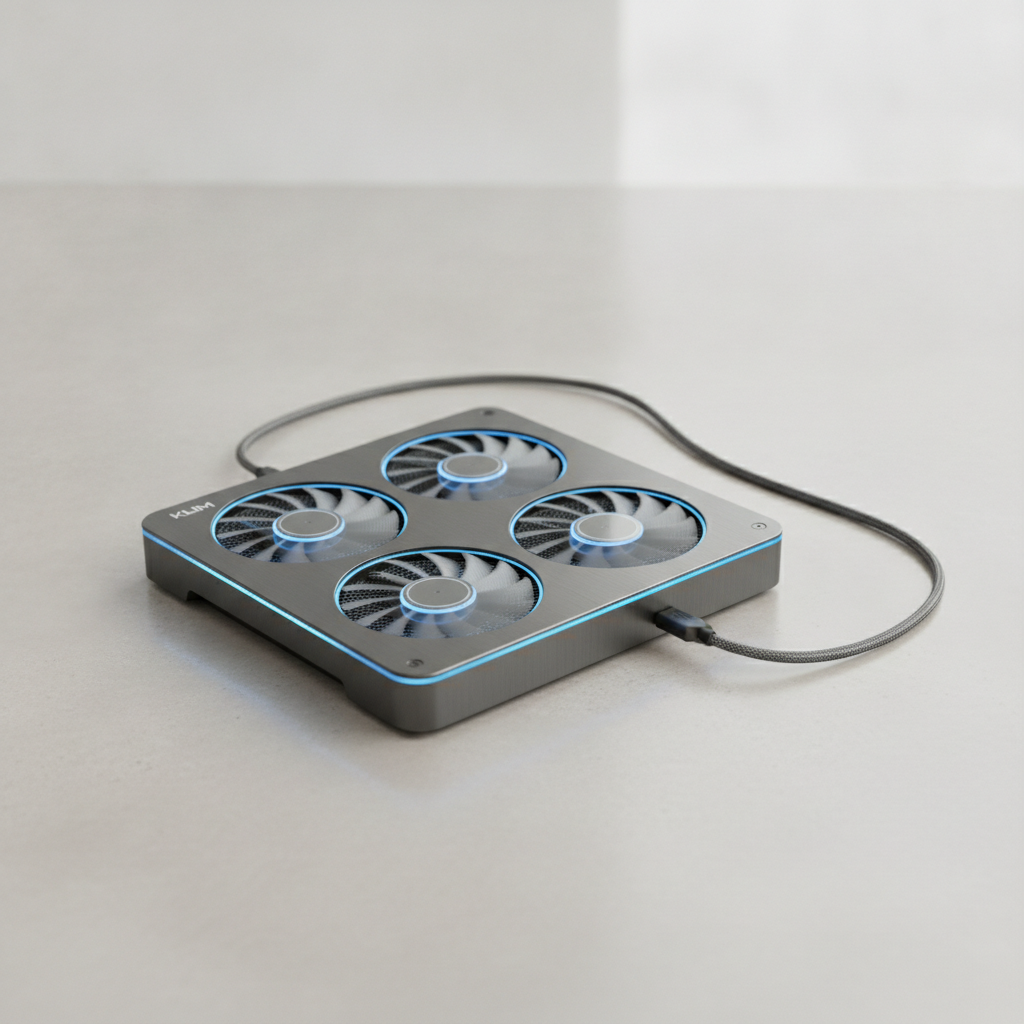 KLIM Ultimate - Support Ventilé PC Portable
