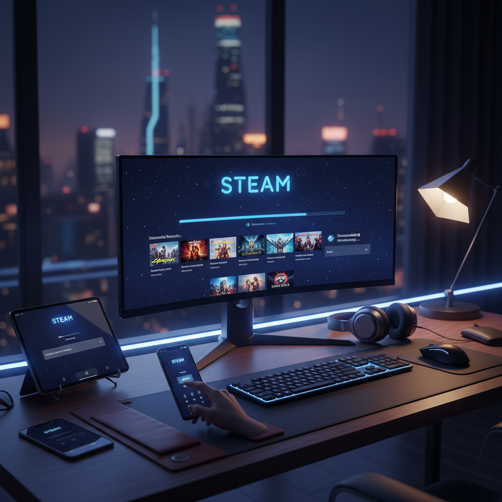 Steam : Comment télécharger vos jeux à distance ?